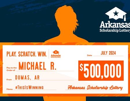 Arkansas Lottery Wins $500K through Scratch-Off Mark