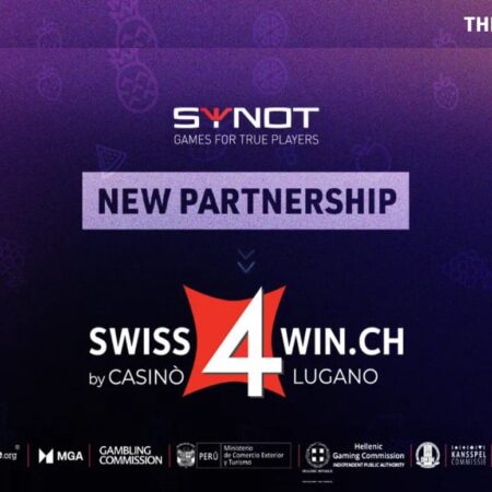 SYNOT Games starts strategic partnership with Swiss4Win
