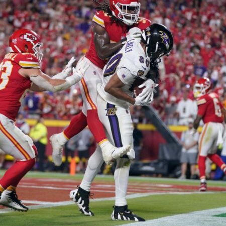 NFL: Ravens-Chiefs shatters kickoff sport scores epic