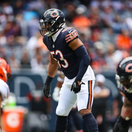 NFL Bears’ Edwards Fined $17K for Mixon Injury