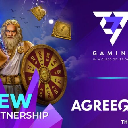 7777 gaming starts partnership with Agreegain