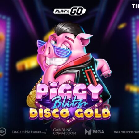 Play’n GO unveiled its new release Piggy Blitz Disco Gold