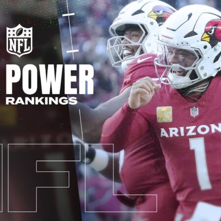 NFL Week 11 Vitality Rankings: Cardinals and Ravens